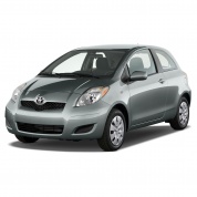 Стекло фары Yaris 2 2005-2009 хэтчбек дорестайлинг (правое)