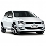 Стекло фары Golf VII 2013-2017 дорестайлинг (правое)