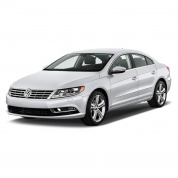 Стекло фары Passat CC 1 2011- рестайлинг (левое)