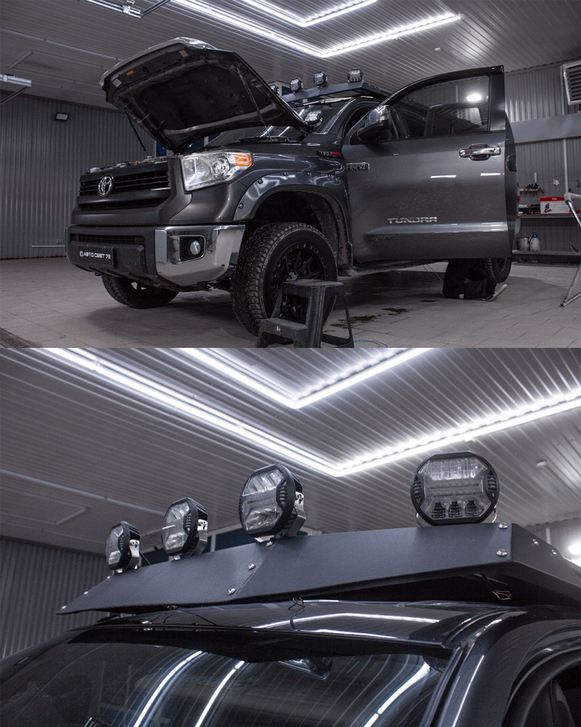 Доп свет на крышу Toyota Tundra.jpg