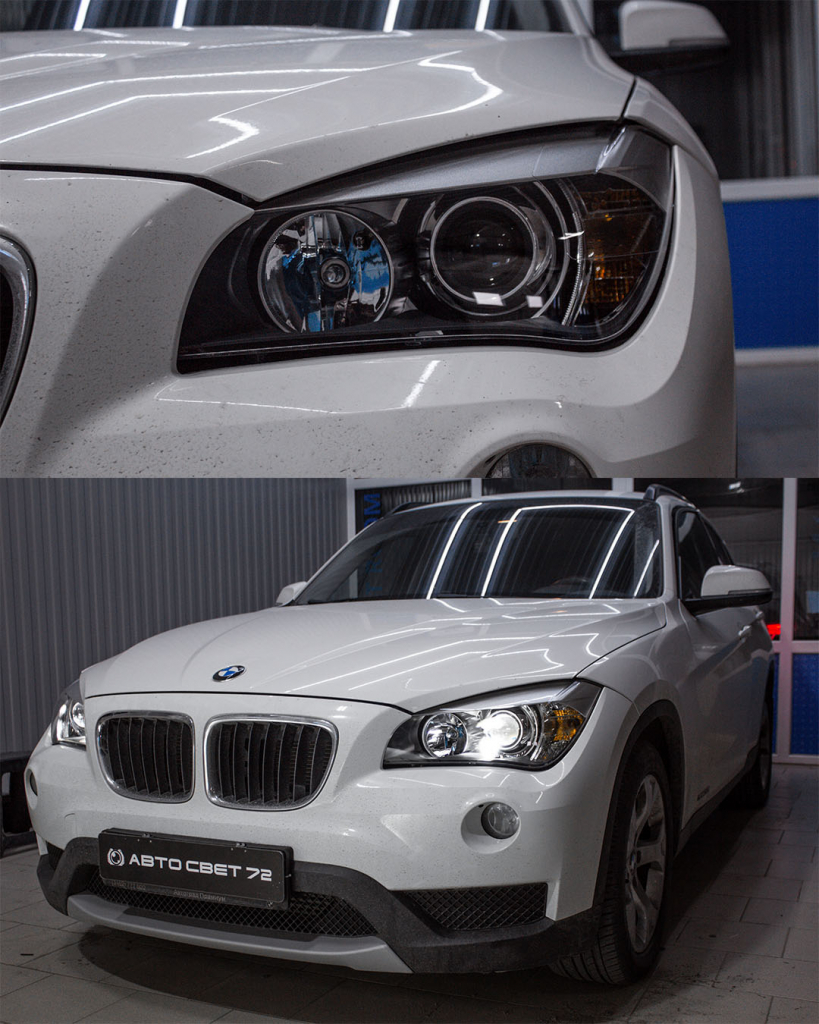 Улучшение света фар BMW X1 E84.jpg