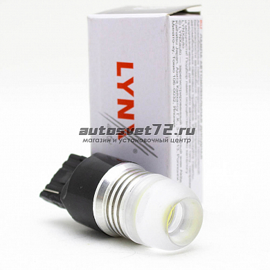 Светодиодная лампа W21W T20 LED LYNXauto
