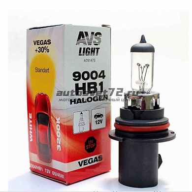 Лампа галогенная HB1 12V 45/65W AVS Vegas