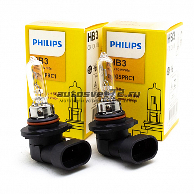 Галогенные лампы HB3 PHILIPS +30%