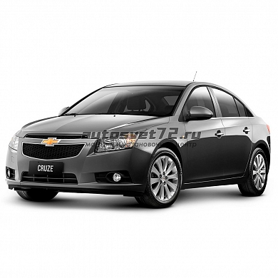 Стекло  фары Cruze (2009-2015) дорестайл и рестайл (левое)